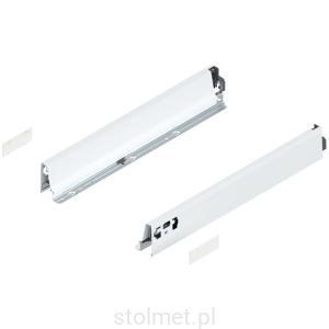 Bok szuflady pod piekarnik  L-500 TANDEMBOX BLUM P+L 378N5002SA, biały