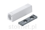 Adapter prosty BLUM 956.1201 do TIP-ON, wersja krótka, biały