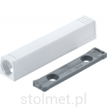 Adapter prosty BLUM 956A1201 do TIP-ON, wersja długa, biały