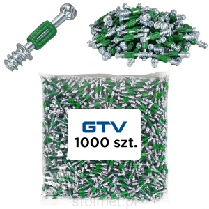 Złącze mimośrodowe GTV trzpień 6,3 x 31, 1000 szt. B24/34 mm