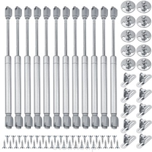 Podnośnik gazowy siłownik meblowy gazówka 100N, 12 sztuk