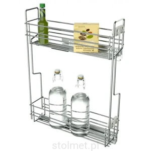 Kosz cargo HAFELE MATRIX S35 do szafki 15 cm chrom - mocowanie boczne prawe 549.14.209