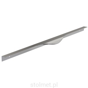 Uchwyt meblowy krawędziowy LEXA, chrom połysk, 596mm