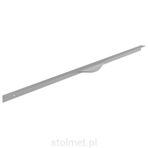 Uchwyt meblowy krawędziowy LEXA, Anoda naturalna, 796mm