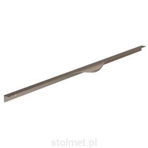 Uchwyt meblowy krawędziowy LEXA, Anoda szczotkowana, 796mm
