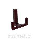 Wieszak meblowy NOX, Z-5460, Bordo