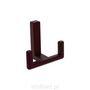 Wieszak meblowy NOX, Z-5460, Bordo