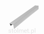 Zakończenie cokołu H 100 mm, Aluminium