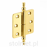 Zawias retro prawy, złoty, G-342 