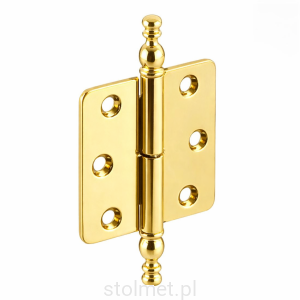 Zawias retro prawy, złoty, G-342 