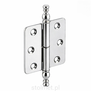 Zawias retro lewy, chrom połysk, G-341