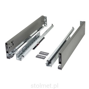 Szuflada HAFELE Alto Slim Q, L-300, Niska H-89, Grafit