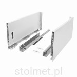 Szuflada HAFELE Alto Slim Q, L-300, Wysoka H-185, Biały