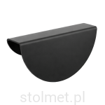 Uchwyt meblowy ZORIA C-7092ST, czarny mat, 64mm