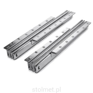Prowadnica do stołu z 8 nogami 120/375, 7 wkładek po 50 cm