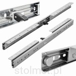 Prowadnica stołu PRO synchroniczna-linka + blokada, 60 cm , wkładka do 42 cm