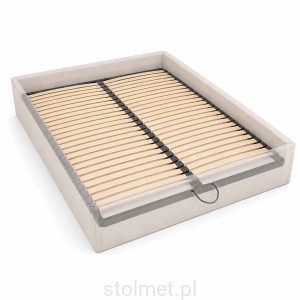 Stelaż sypialniany rama do łóżka 140 cm, 34 listwy sprężynujące