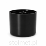 Stopka meblowa czarna FI 50 H-45 nóżka do kanapy sofy łóżka