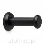 Wieszak meblowy LOUISIANA Z-5412, 1 ramienny, czarny mat