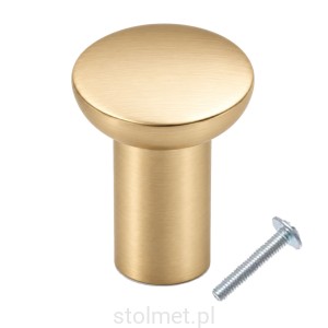 Gałka meblowa PETIT, złoto szczotkowane