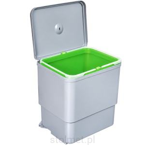 Kosz na śmieci AUTOMATYCZNY segregator sortownik na odpady pod zlew do szafki od 290mm, 16L