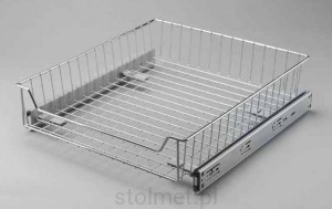 Szuflada Cargo, 600mm, G2 chrom, prowadnice STRONG