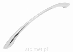 Uchwyt meblowy ARCO C-624, chrom połysk, 128mm