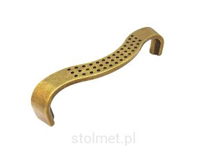 Uchwyt meblowy BERN C-644, stare złoto, 128mm