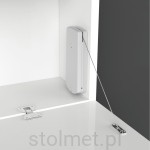 Podnośnik barkowy do klap rozwórka szara 60N siła B