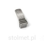 Wieszak meblowy LIBRETTO Z-5421, 1 ramienny, cyna postarzana