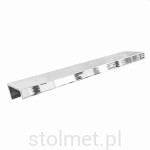 Uchwyt meblowy krawędziowy VERA C-4909A, chrom połysk, 222mm 