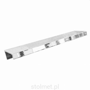 Uchwyt meblowy krawędziowy VERA C-4909A, chrom połysk, 222mm 
