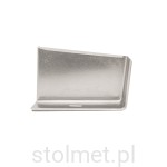 Zaślepka do zawieszki meblowej CAMAR 806, lewa, metalowa