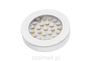 Oprawa meblowa GTV VASCO, ciepły biały, 1,7W, biały