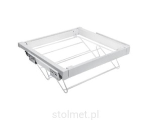 Szuflada na obuwie ELITE 800mm, cichy domyk, pełny wysuw, biały 