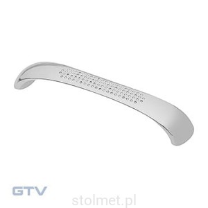 Uchwyt meblowy SIENNA, chrom połysk, 128mm 