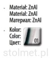 Uchwyt dystansowy regulowany, przelotowy materiał wykonania GTV STOLMET.jpg