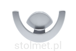 Wieszak meblowy ARTO Z-5426, 2 ramienny, Aluminium mat