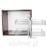 Kosz narożny magic K1PTJ017ER Prawy, chrom