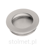 Uchwyt meblowy wpuszczany B224, satyna mat