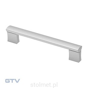 Uchwyt meblowy UA-B311, Aluminium mat, 128mm