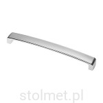 Uchwyt meblowy MONZA, stal szczotkowana inox, 256mm 