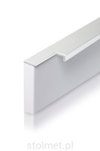 Uchwyt meblowy krawędziowy Highway, chrom połysk, 896mm 