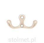 Wieszak meblowy DOMINICA Z-391, 2 ramienny, satyna mat