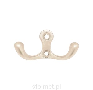 Wieszak meblowy DOMINICA Z-391, 2 ramienny, satyna mat