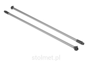 Reling wzdłużny do szuflad Modernbox, L-550, L+P, Szary