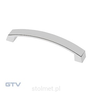 Uchwyt meblowy UZ-G1, chrom połysk, 128mm