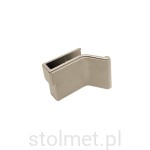 Uchwyt do szkła zaciskowy, satyna mat