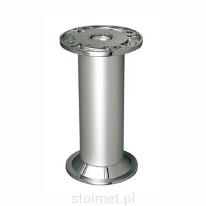 Nóżka meblowa aluminiowa BD-868, aluminium mat, 150 mm