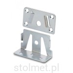 Zaczep do łóżka środkowy - kątownik + płytka